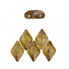 Matubo GemDuo Beads 8x5mm Matte - Jonquil - rembrandt